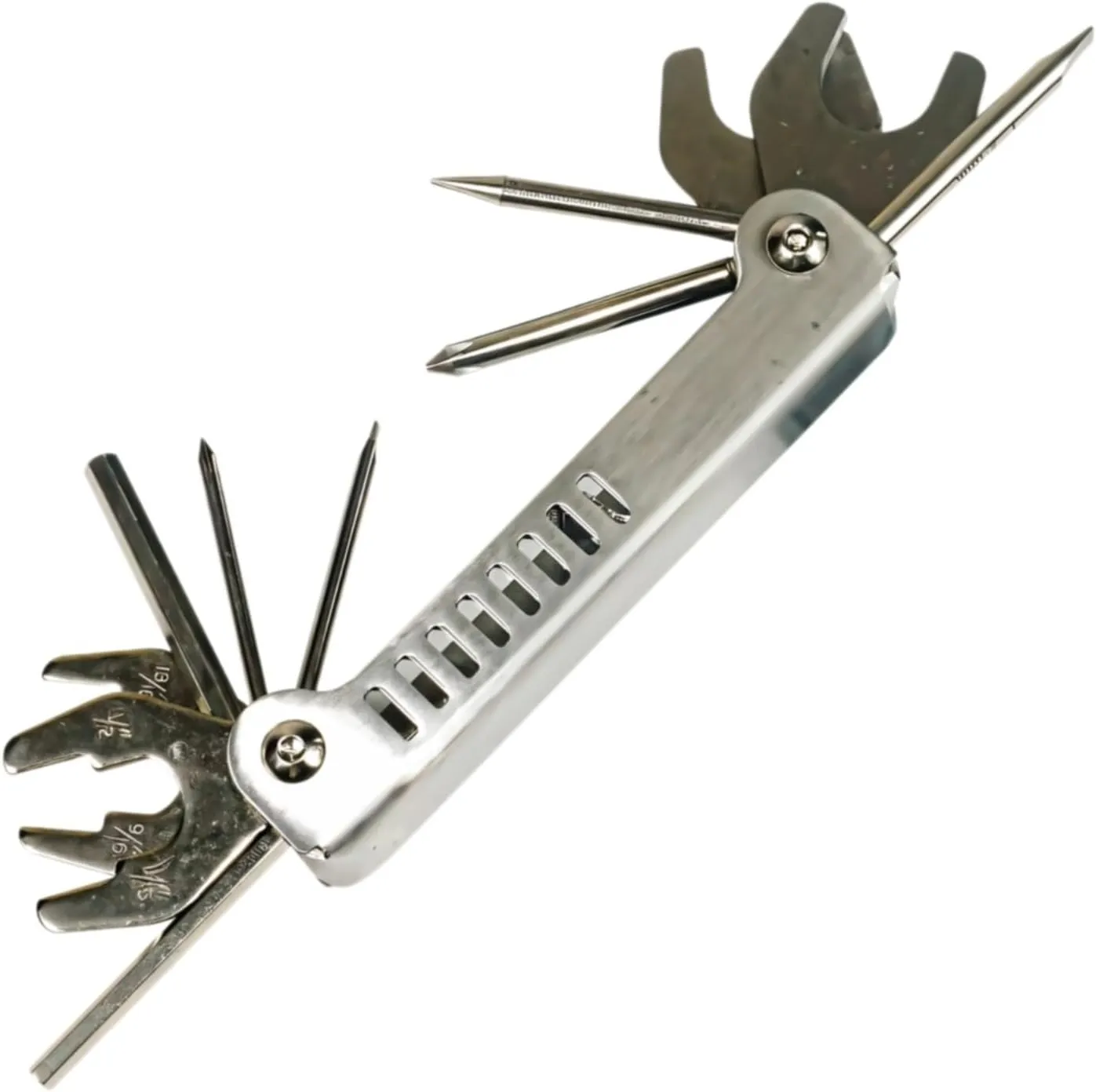 13-in-1 Scuba Diving Multi-Tool, Compact Stainless Steel Tool for Tank Valve and Regulator Repair, Portable Maintenance Kit