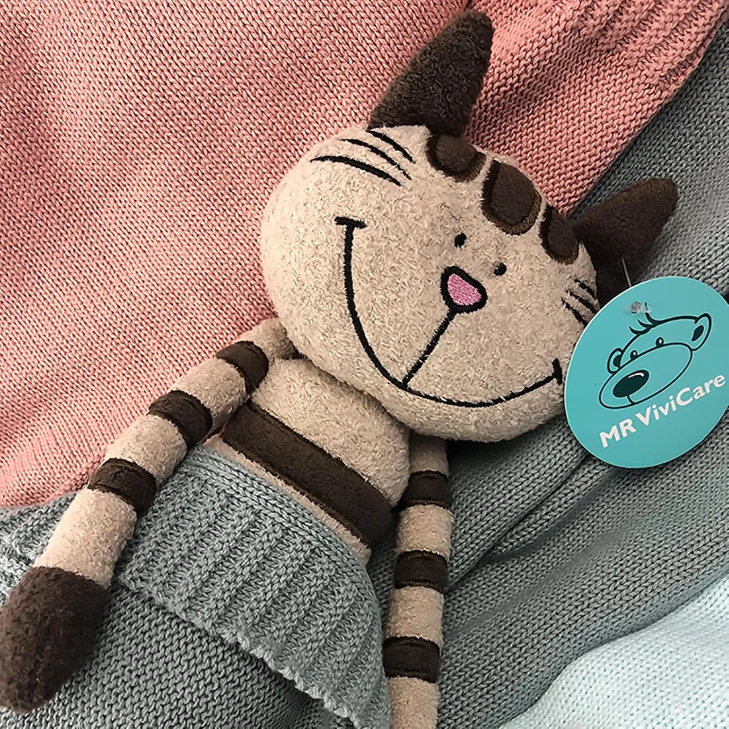 13" Huggable Standing Cat Stuffed Animals Plush Toy,Stuffed Cat Plush Toys for Girls,Cat Toys for Kids,Great Gift for Children,Birthday,Baby Shower,Christmas,Machine Washable