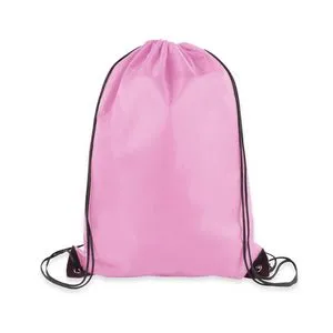 14" X 18" Polyester Drawstring Backpack