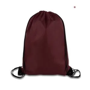 14" X 18" Polyester Drawstring Backpack