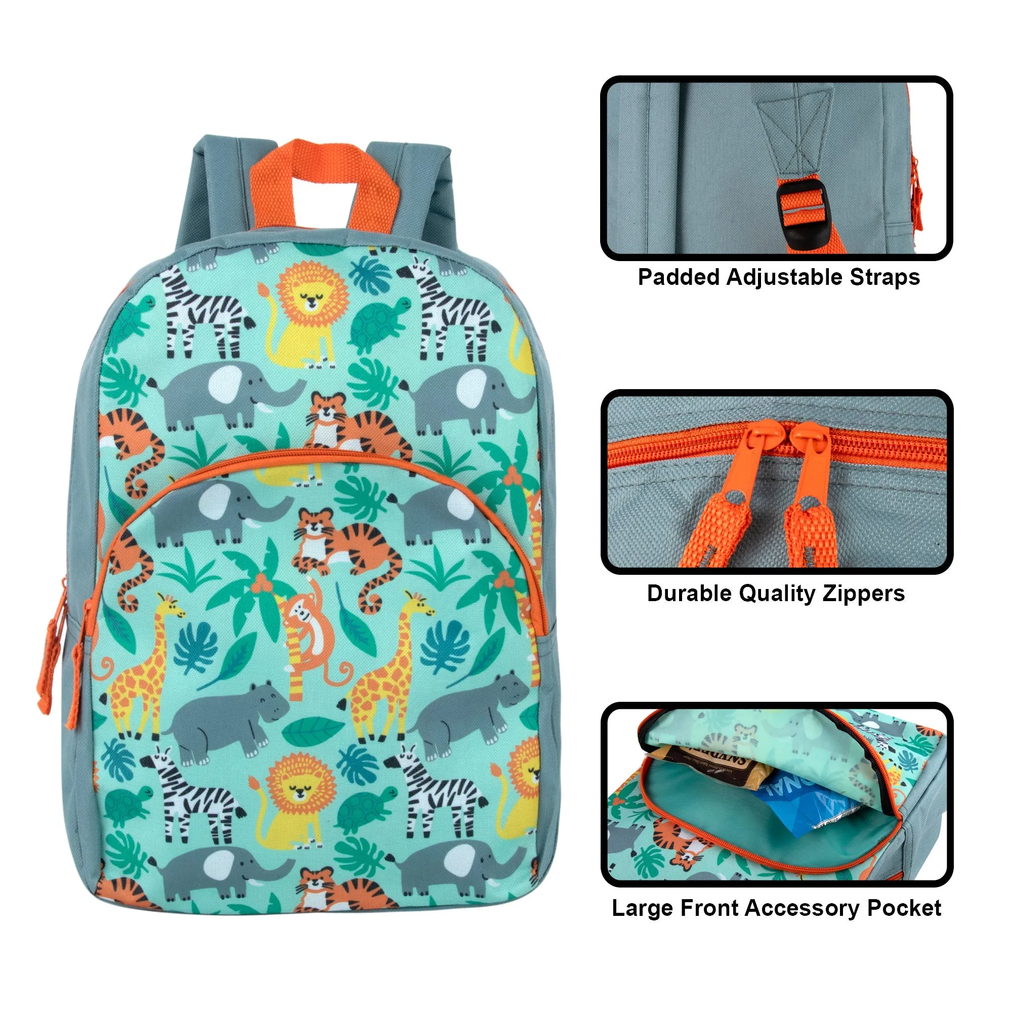 15-Inch Character Backpacks NoveltiesMart Wholesale