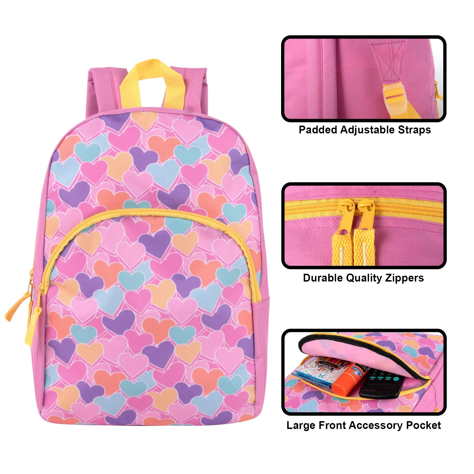 15-Inch Character Backpacks NoveltiesMart Wholesale