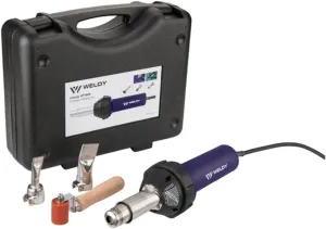 1600W Hot Blast Torch Overlap Air Welding Gun Welder Pistol Tool Hot Air Gun(120 Voltage and flat nozzle)