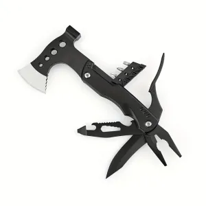 18 in 1 Portable Multi Tool with Axe Hammer Pliers and Saw