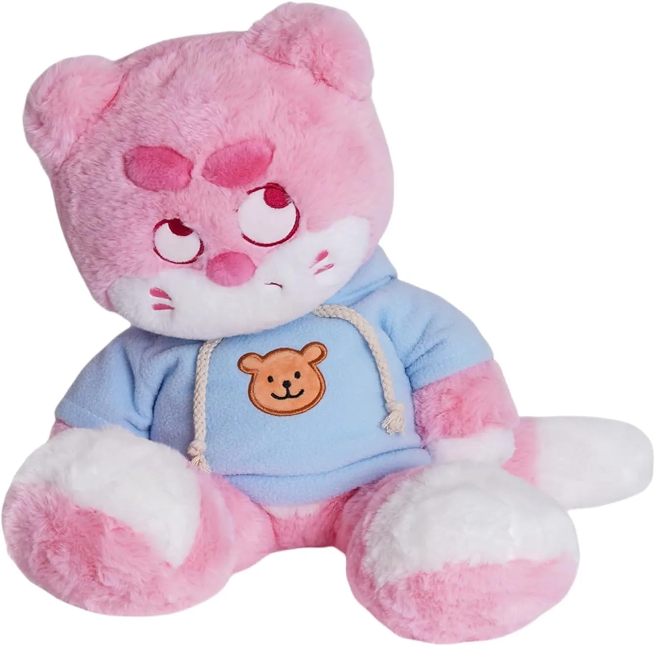 19.6Inch Pink Cat Stuffed Animal, Super Soft and Cuddly Cat Plush, Kitty Stuffed Animal, Perfect for a Gift, Adorabl Home Decor, Clothes Can be Changed