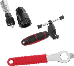 1Set Bicycle Repair Tool Kit Multi Function Crank Puller Shaft Remover Durable Tools for Efficient Bike Maintenance Compatible with Various Models