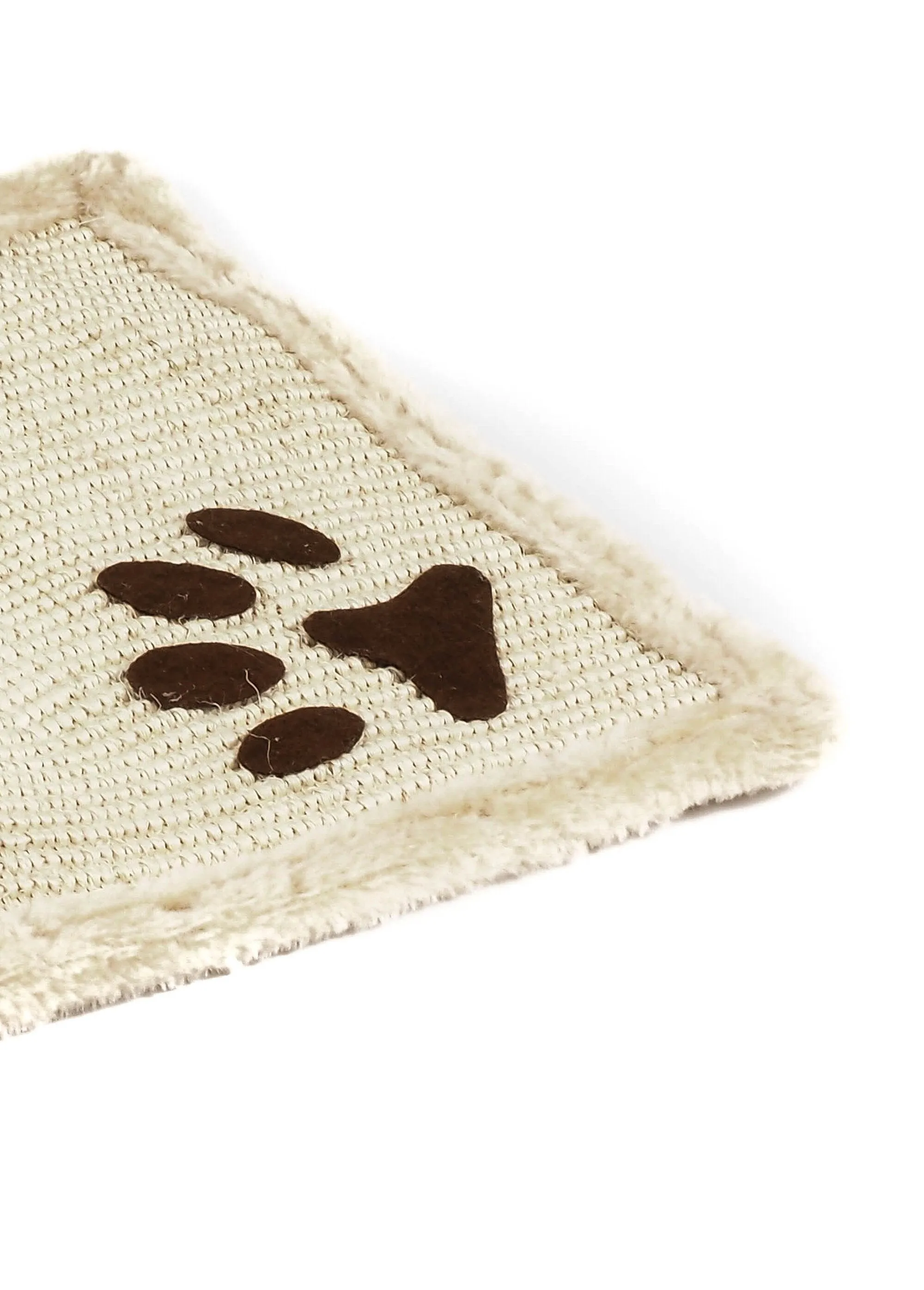 2 in 1 sisal fur scratching mat