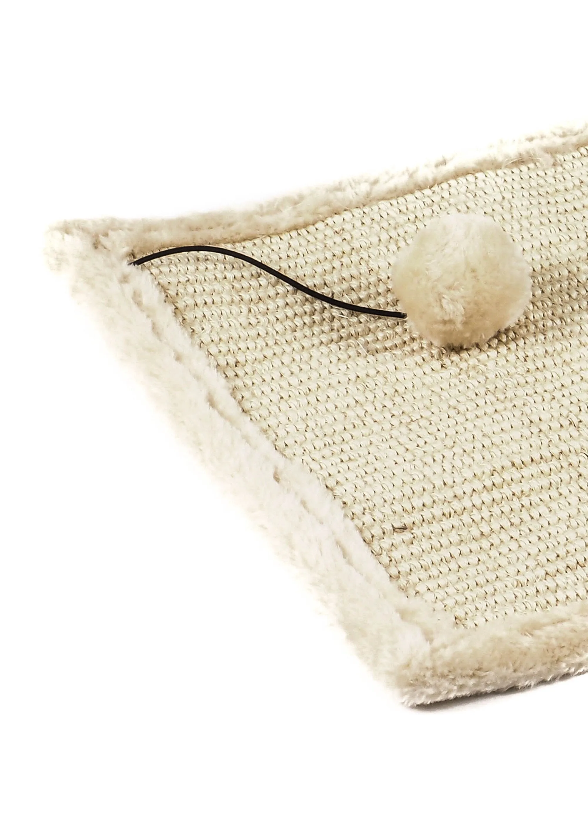 2 in 1 sisal fur scratching mat