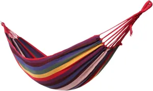 200x80cm Outdoor Hammock Canvas Swing Camping Chair Durable Hanging Chair
