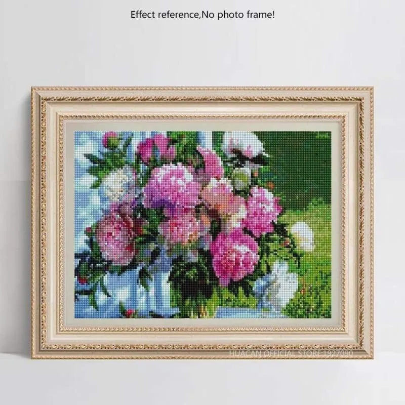 2019 Hot Sale Popular Modern Art Flowers Diamond Embroidery VM1082