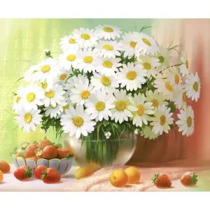 2019 New Hot Sale Flower 5d DIY Rhinestone Cross Stitch Kits VM8231