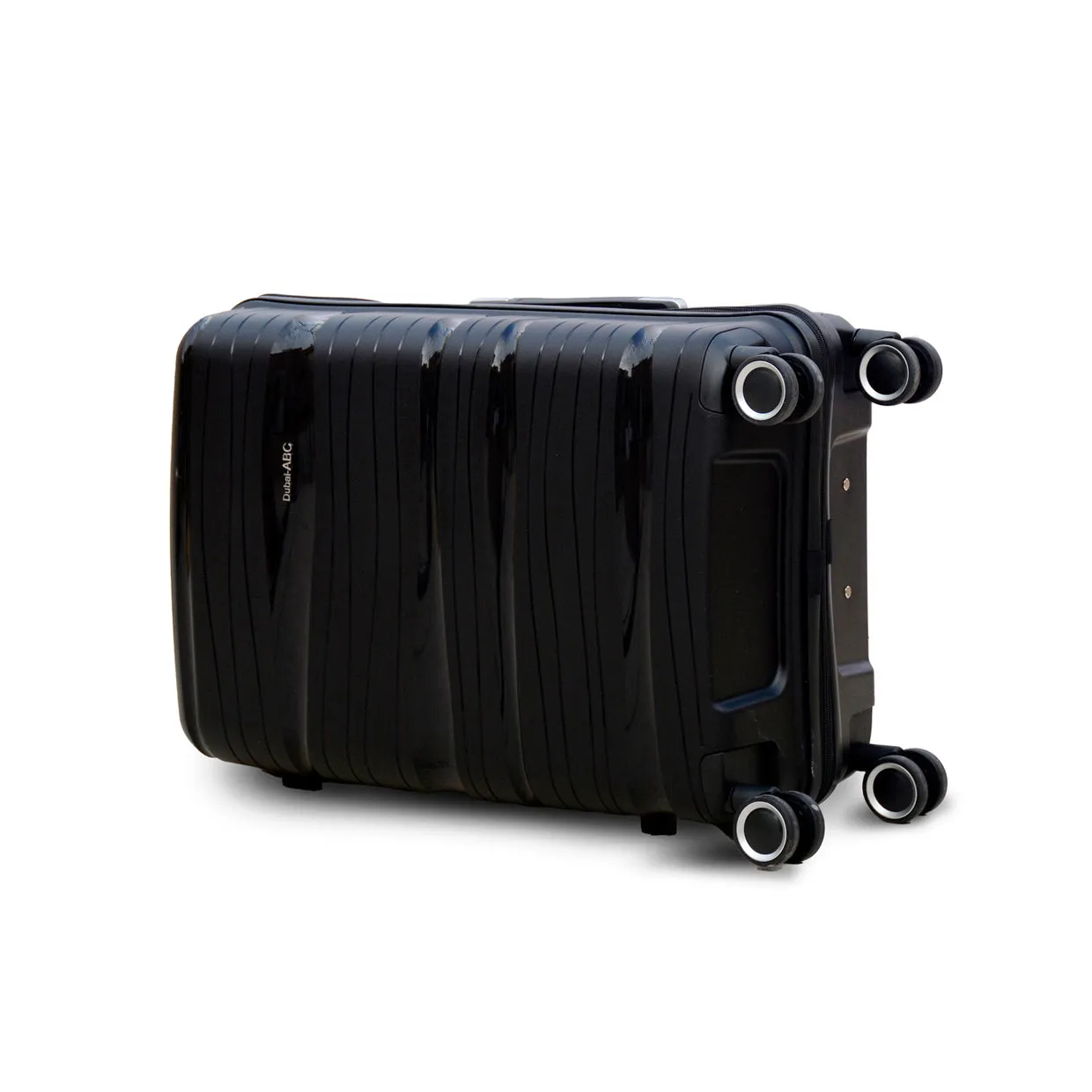 24” PP material Black Luggage Unbreakable Cabin Size Hard Side