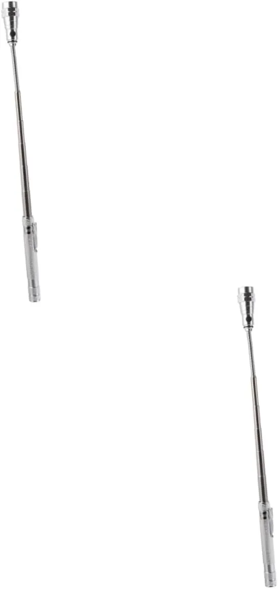 2pcs Portable with Magnetic Pickup Telescopic Led Torch Magnetic Head for Mechanics Handyman
