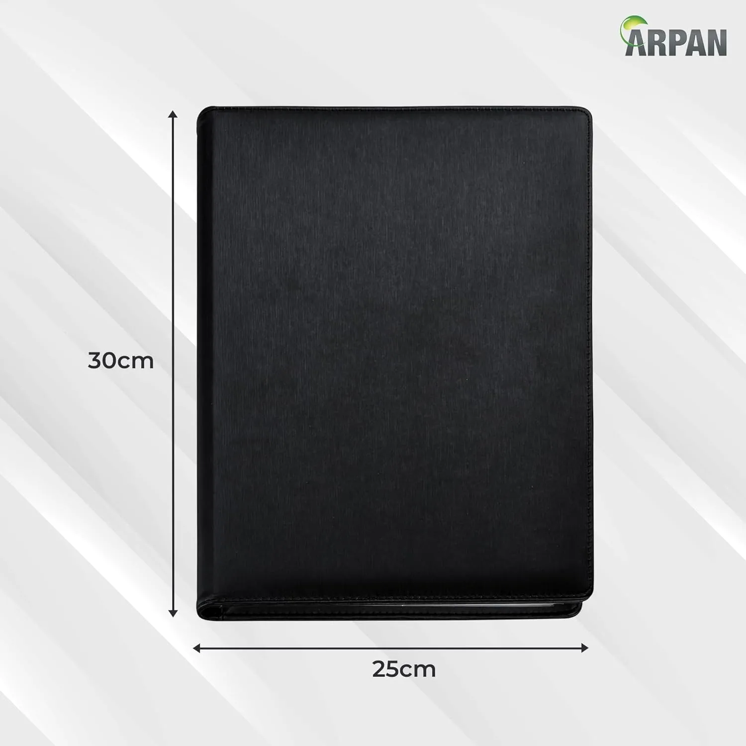 48 Pockets 96 Sides A4 Presentation Folder Document File Folder Display Book Portfolio Professional Conference Folder Faux Leather (Black)