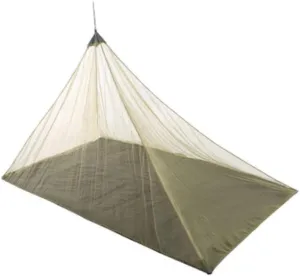 50D Polyester Outdoor Camping Perspective Anti-Mosquito Nets Lightweight Strong Travel Camping Single Mosquito Hammock Tent, Green