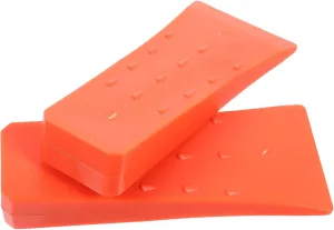 6 Inch Plastic Logging Wedges Felling Chocks Spikes Tree Cutting Tools Lightweight and Easy to Carry