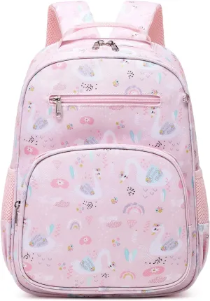 abshoo Swan Backpack for Kid Little Small Girls Bookbag Preschool Toddler Backpack (Swan)