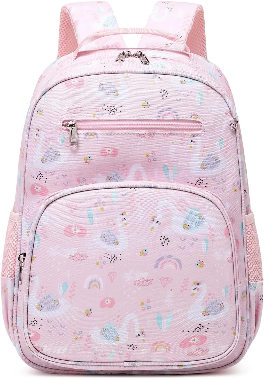 abshoo Swan Backpack for Kid Little Small Girls Bookbag Preschool Toddler Backpack (Swan)