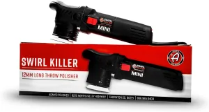 Adam's Polishes Swirl Killer 12mm Polisher - Orbital Polishing Paint Correcting Buffer Tool - Car Scratch Remover - Use Post Car Wash Clay Bar & Pre Wax or Ceramic Coating