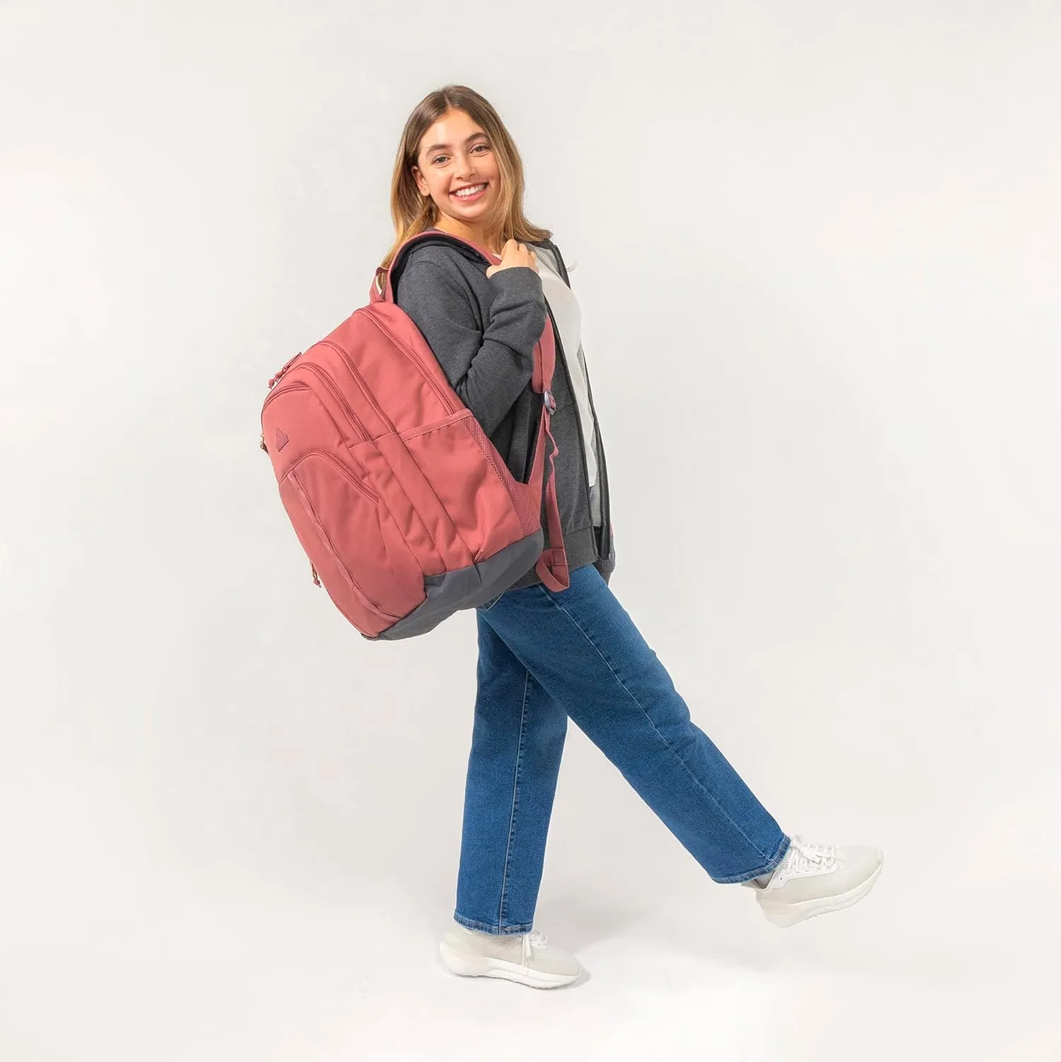 adidas Prime Work, Bag, Travel Backpack for Women and Men with Padded Compartment for Laptop, Silver Dawn Grey/Onix Grey/2, One Size