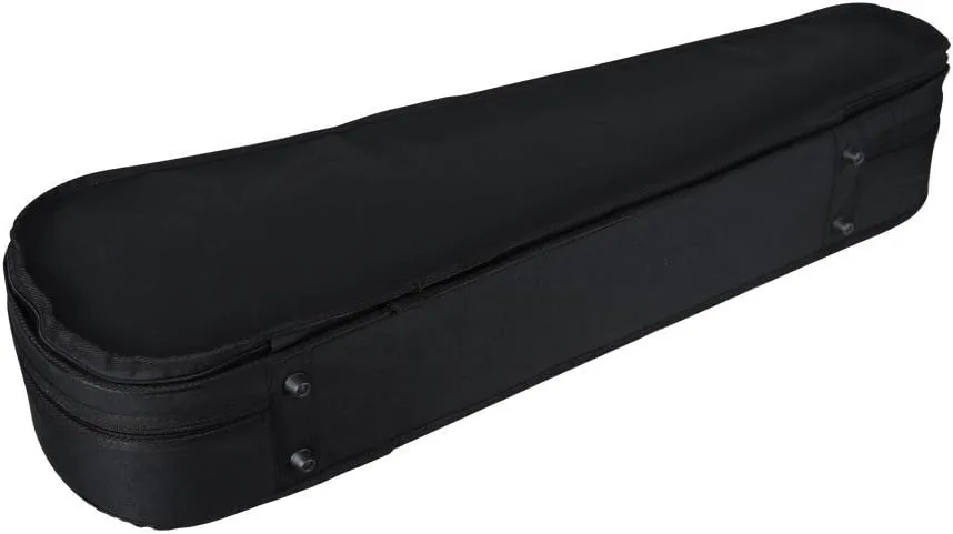 ADM 4/4 Full Size Violin Hard Case Basic Professional Triangular Shape Backpack, Super Light Suspension, Black
