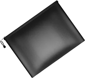 Angoily Waterproof Fireproof Document Bag Fireproof Document Organizer Money Bag for Important