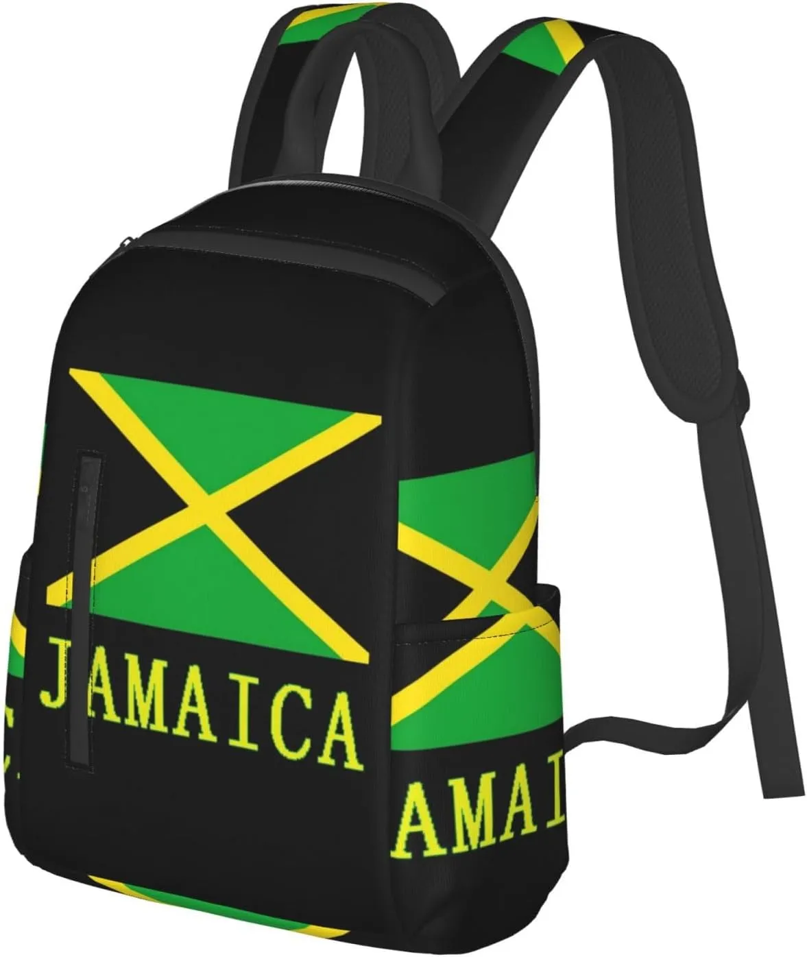 Anti theft laptop backpack travel backpacks bookbag for women & men college backpack (for Jamaican Flag)