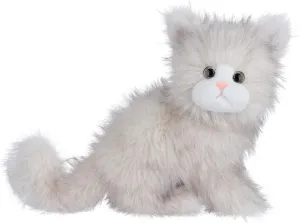 Apricot Lamb Toys Plush Chinchilla Cat Kitten Kitty Stuffed Animal Soft Cuddly Perfect for Kids 9.4 Inches