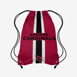 Arizona Cardinals Team Stripe Wordmark Drawstring Backpack