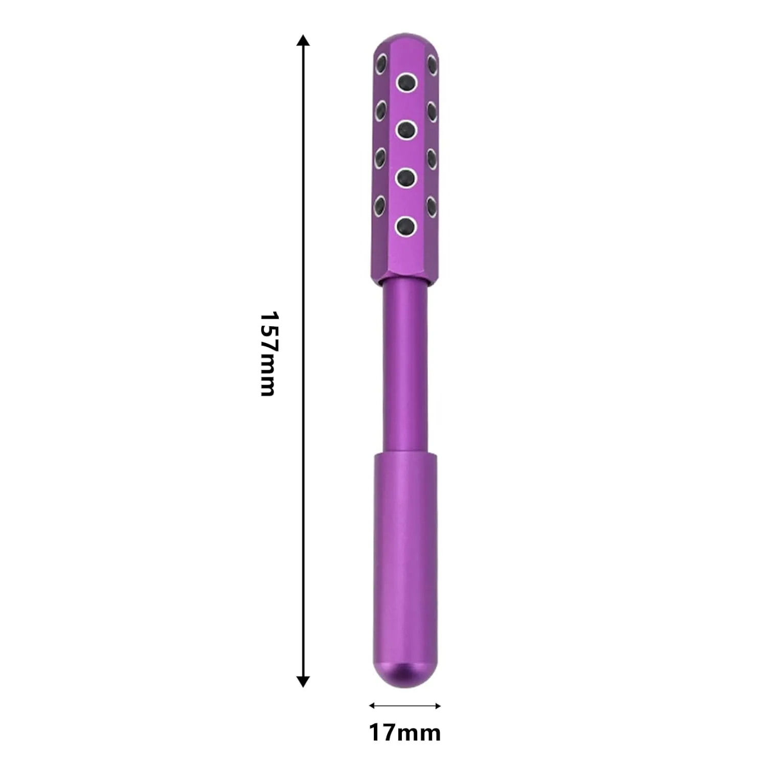 Arrily face roller，Uplift Facial Massaging Beauty Tool, Skin Care for Skin Tightening Firming, De-Puffing, Nourishes The Skin for Daily Skincare Routine (black)