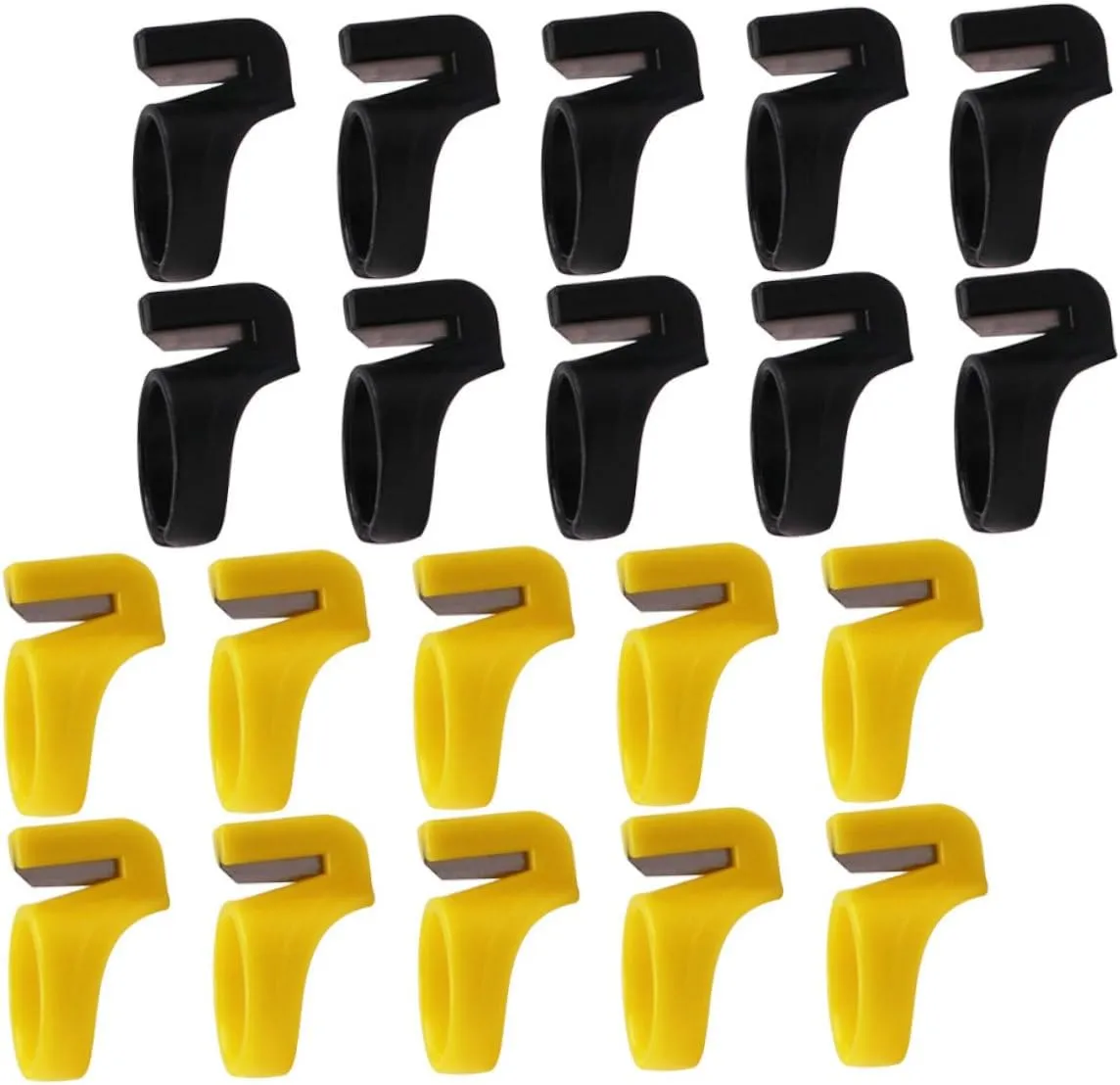 ARTIBETTER 3sets Quick Easy Thread Cutting Ring Thread Cutters Yarn Cutters Line Compact Sewing Tool for Quilting Sewing 20pcs*3 Random Color