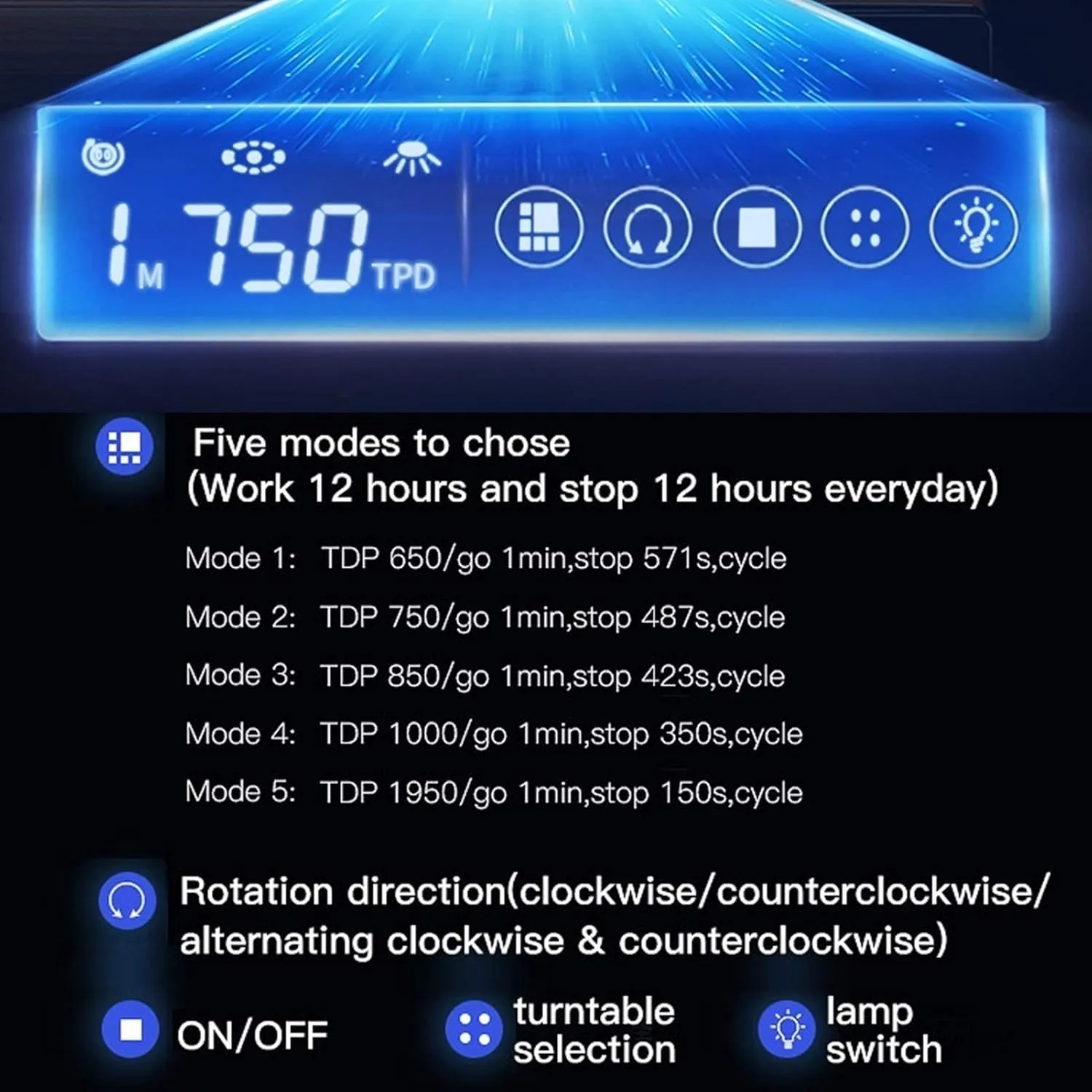 Automatic Watch Winder Box 12 LCD Touch Control Screen Flexible Watch Pillows with LED Light Piano Paint Exterior Watch Winder for Automatic Watches