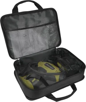 AVID POWER Storage Tool Case Bag, Suitable for Pistol-Grip Tire Inflator, Cordless Drill, Brushed/Brushless Impact Wrench, Original Soft Canvas Bag with Mesh Dividers & Double Zipper