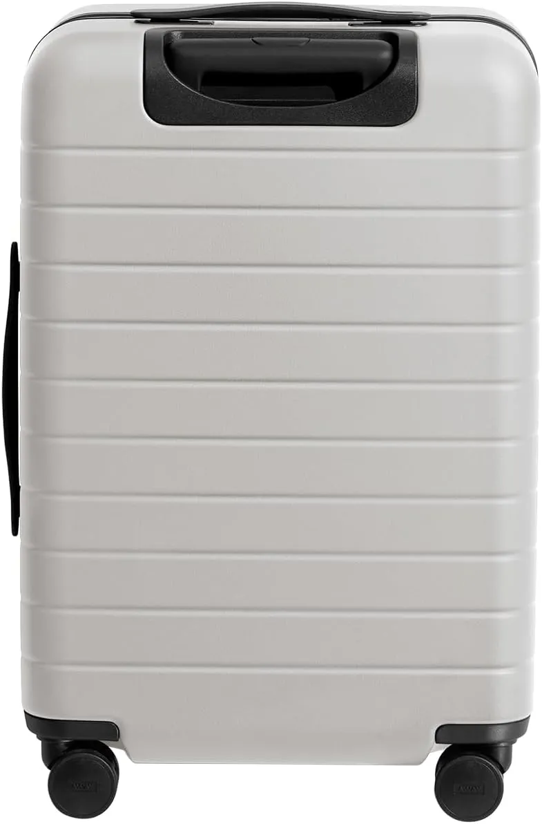 Away Bigger Carry-On Luggage, Lightweight Hardside Large Suitcase with Spinner Wheels, TSA Lock, Airline Approved, Cloud Gray