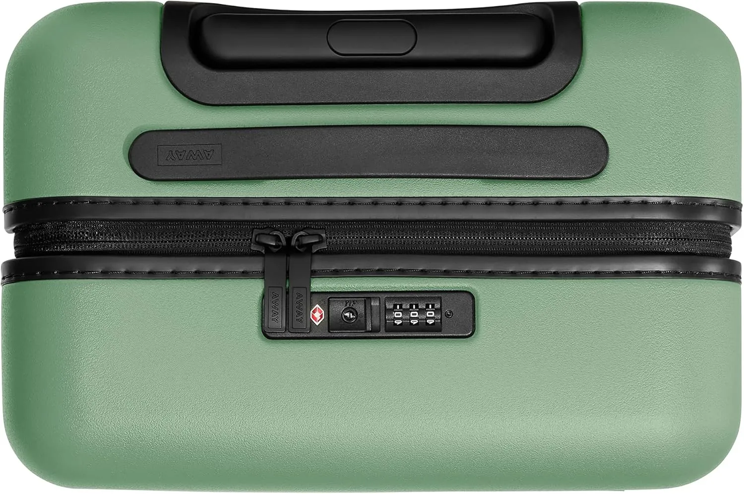 Away Carry-On Luggage, Lightweight Hardside Suitcase with Spinner Wheels, 22 Inch Airline Approved, TSA Lock, Sea Green