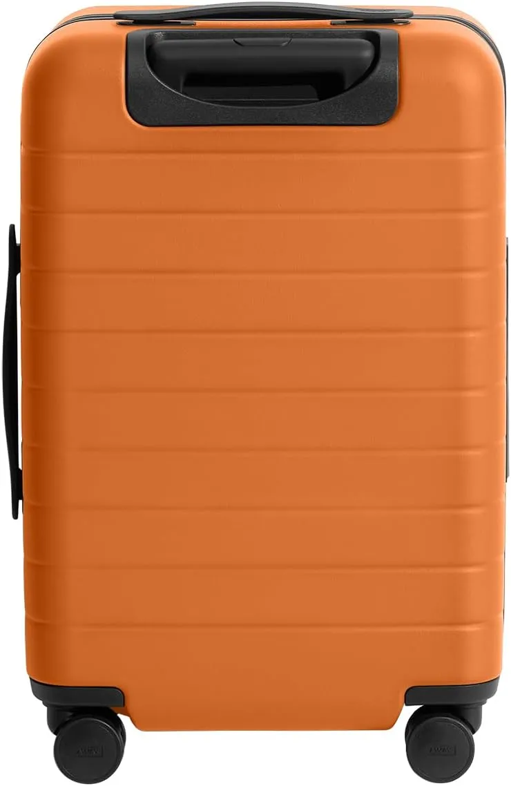 Away Carry-On Luggage, Lightweight Hardside Suitcase with Spinner Wheels, 22 Inch Airline Approved, TSA Lock, Sorbet Orange