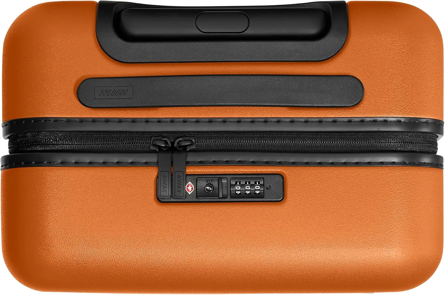 Away Carry-On Luggage, Lightweight Hardside Suitcase with Spinner Wheels, 22 Inch Airline Approved, TSA Lock, Sorbet Orange