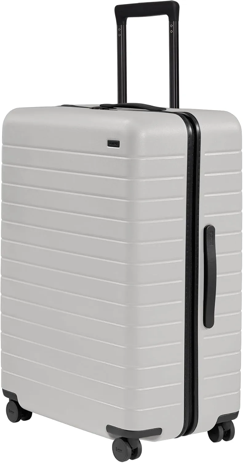 Away Large Checked Luggage, 29 Inch Hardside Suitcase with Spinner Wheels, Lightweight & Durable, TSA Lock, Cloud Gray