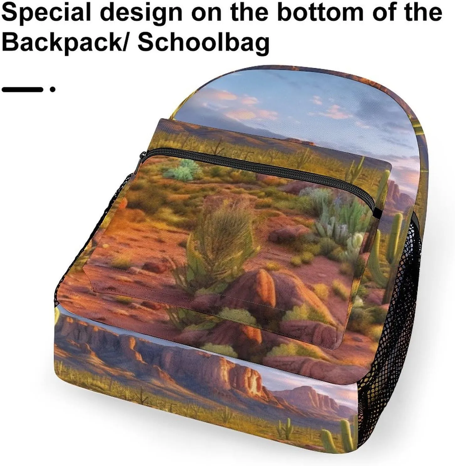 Backpacks Cactus Landscape Travel Bag Laptop Backpack Casual Daypack for Weekender Business Hiking