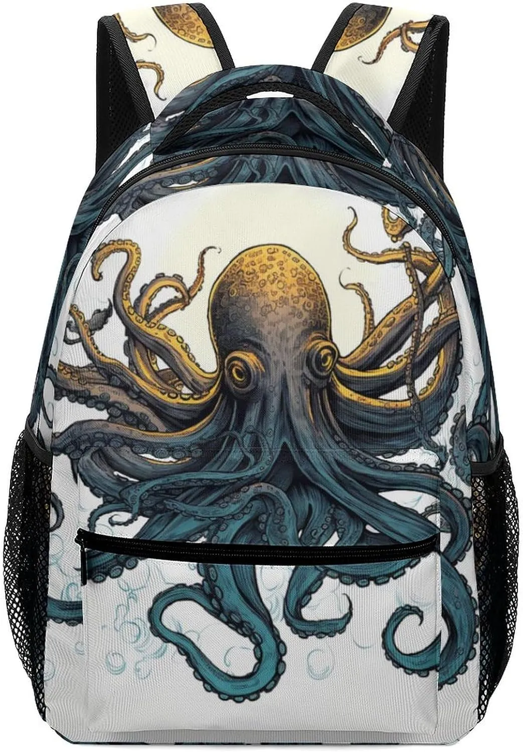 Backpacks Sun Ocean Octopus Travel Bag Laptop Backpack Casual Daypack for Weekender Business Hiking