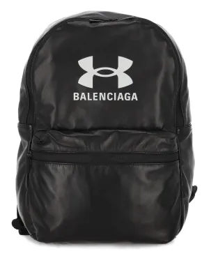 Balenciaga under rustning svart ryggsäck
