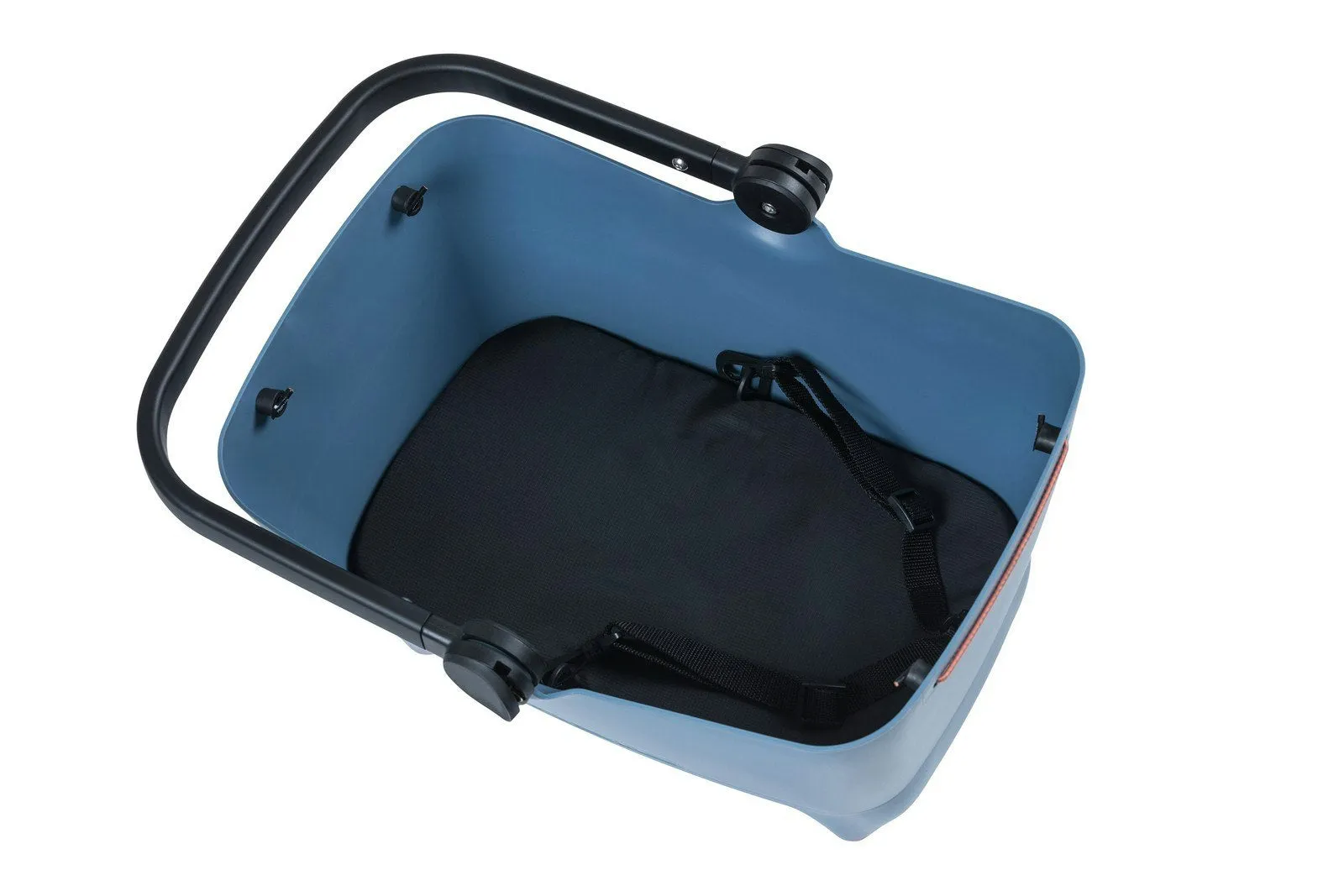 Basil Buddy Bicycle Rear Basket For Pets MIK Blue