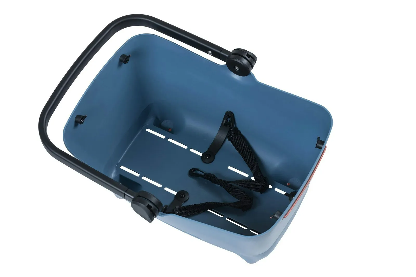Basil Buddy Bicycle Rear Basket For Pets MIK Blue