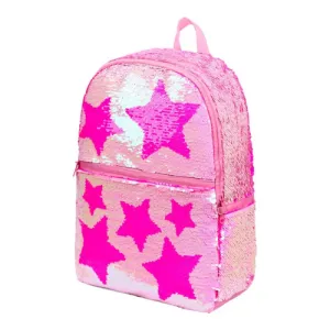 Belachica Star Flip Sequins School Backpack