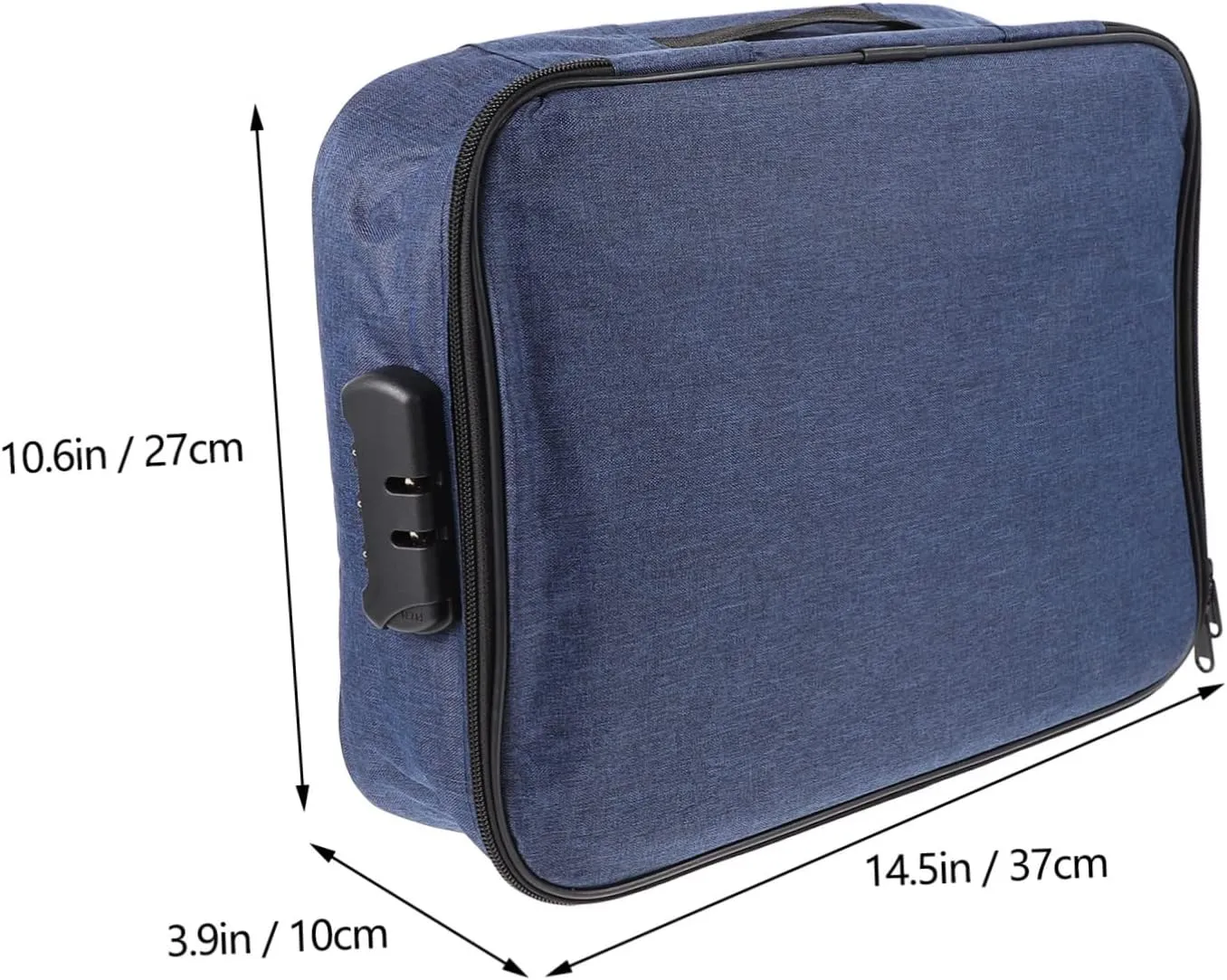 BESTYASH Certificates Bag Portable File Bag Large Capacity Easy Open Seal for School Office