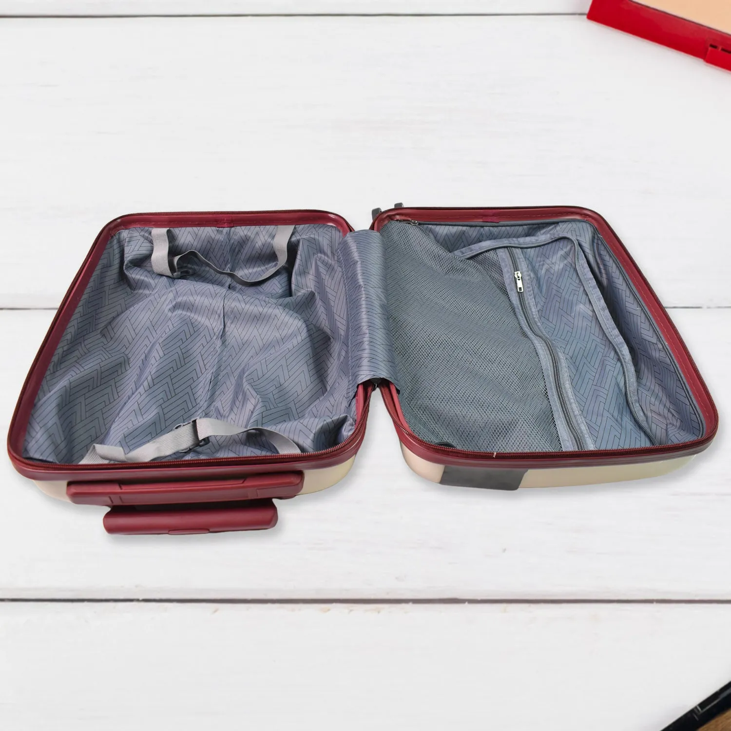 Big 4 in 1 Luggage with Wheels Travel suitcases Set (4 Pcs Set / Different Size)