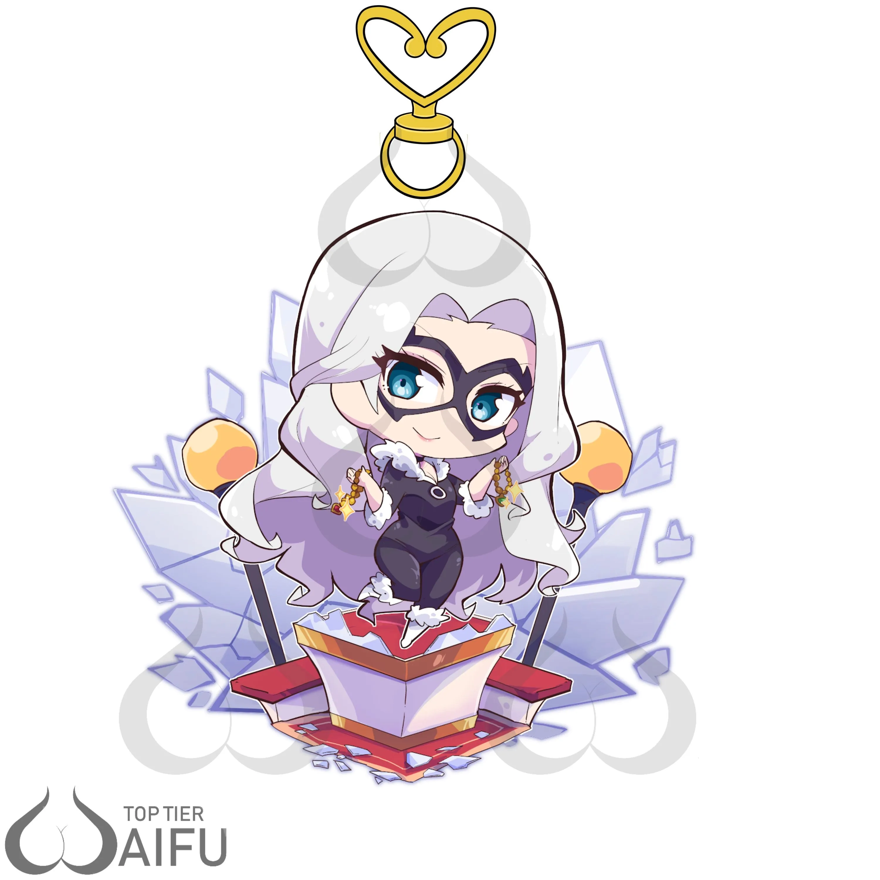 Black Cat - Decal/ Acrylic Standee/ Keychain