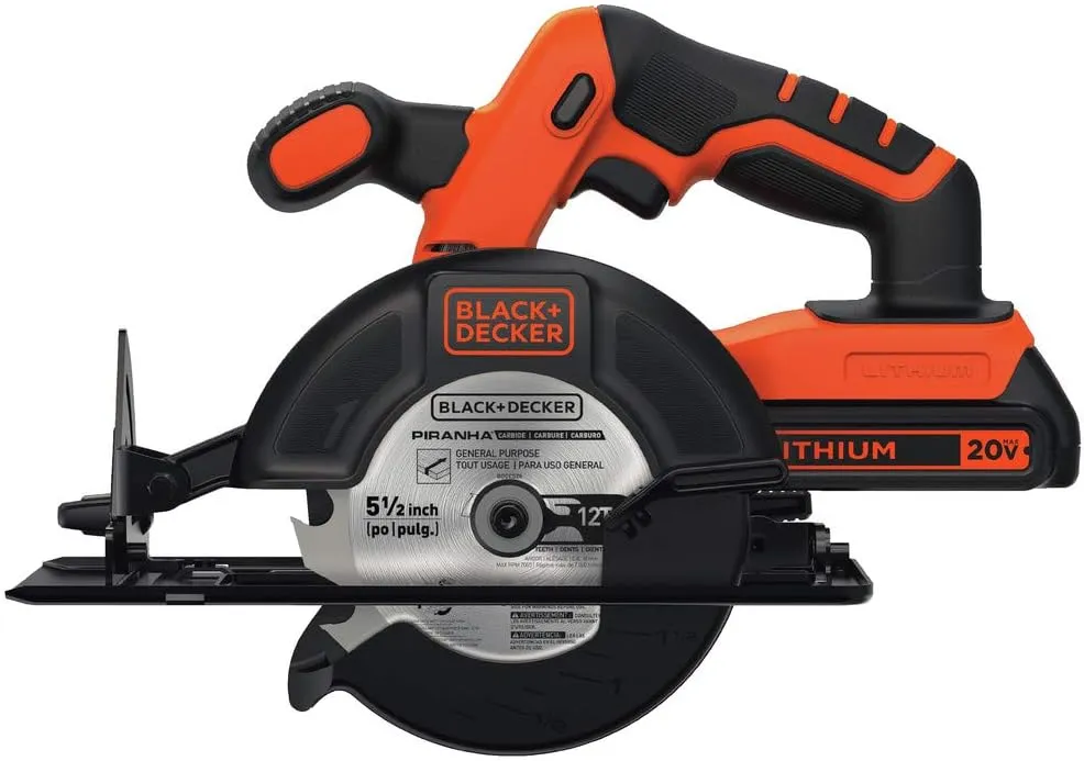 BLACK DECKER 20V MAX Power Tool Combo Kit, 4-Tool Cordless Power Tool Set with 2 Batteries and Charger (BD4KITCDCRL)