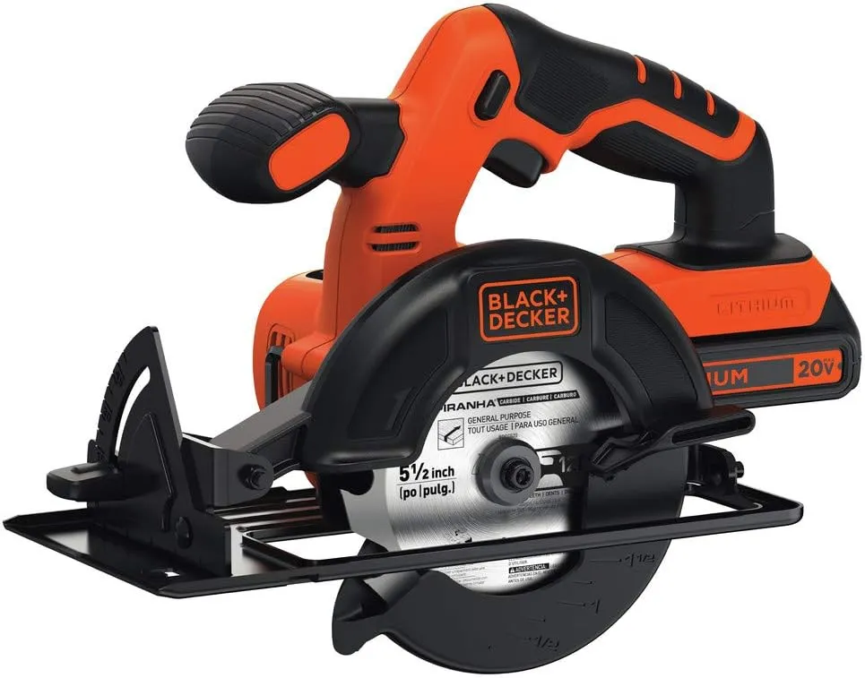 BLACK DECKER 20V MAX Power Tool Combo Kit, 4-Tool Cordless Power Tool Set with 2 Batteries and Charger (BD4KITCDCRL)