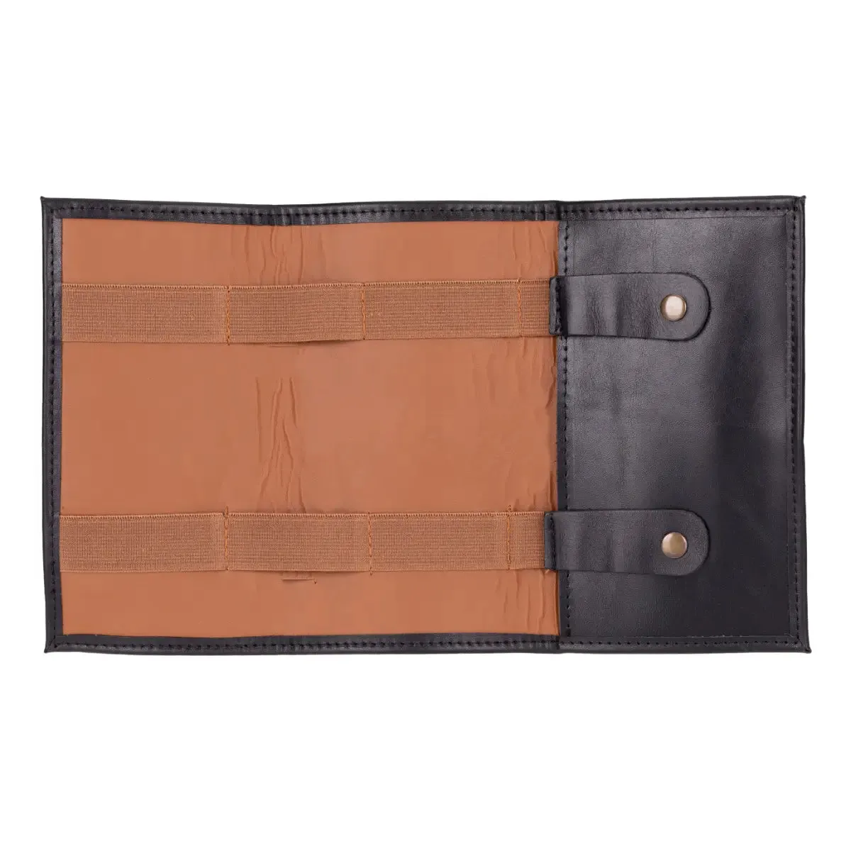 Black Leather Cable Organizer
